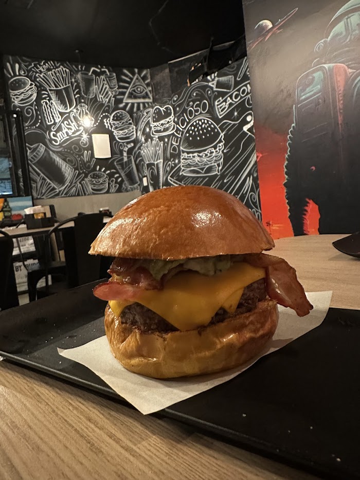 By Burger And Fries