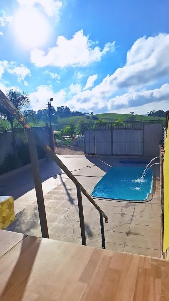 Casa de piscina do alemão
