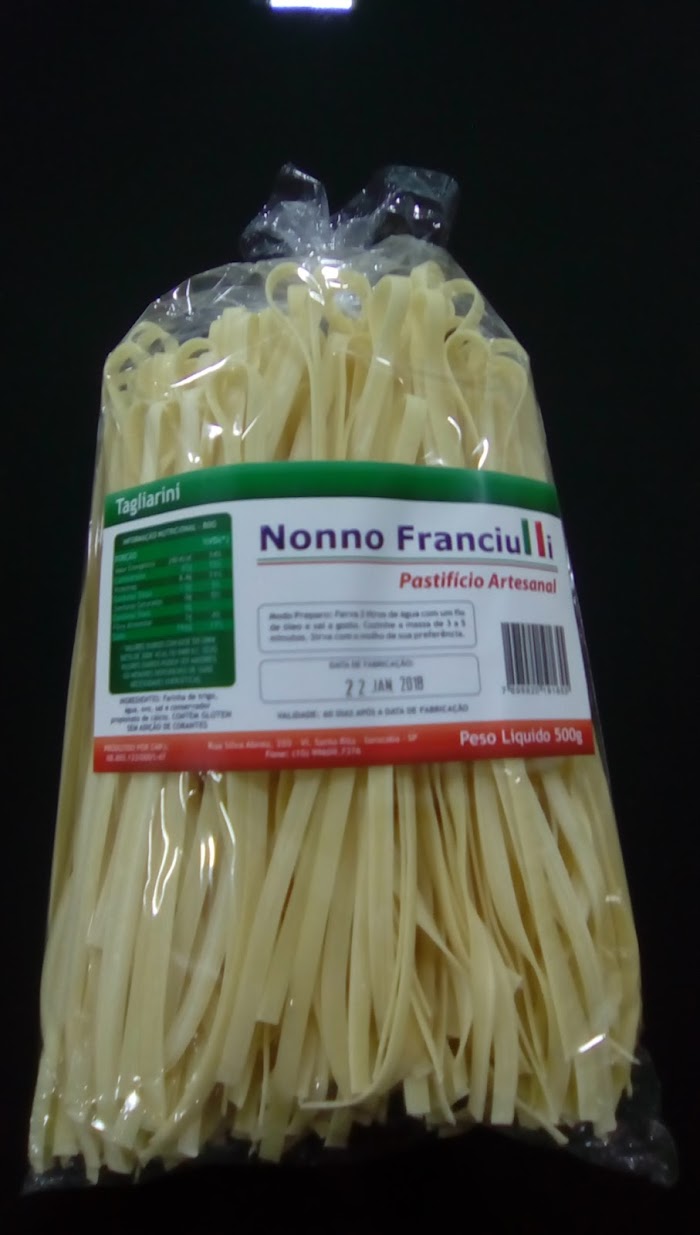 Nonno Franciulli Pão Italiano Massas
