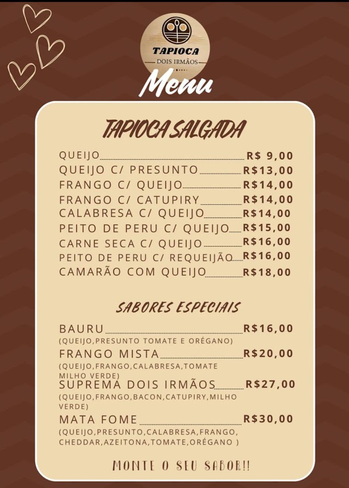 Tapioca dos irmãos