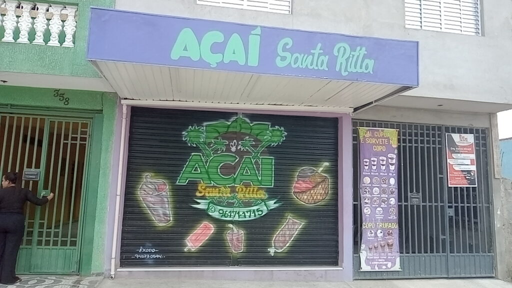 Açaí e sorveteria santa rita