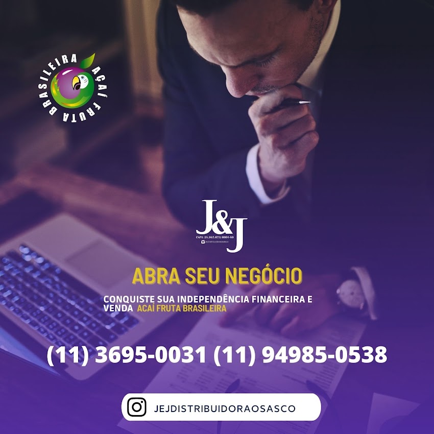 Açaí Fruta Brasileira Osasco – J&J