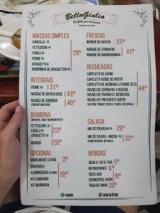 BellaGiulia – Massas e saladas feitas do seu jeito!