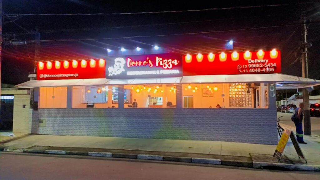 Donnos pizza – Santa Rosa -Guarujá