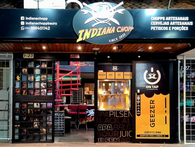 Indiana Chopp – Bar com AutoServiço 24h