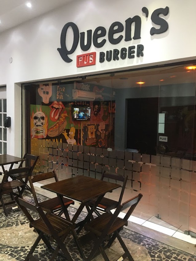 Queens pub burger