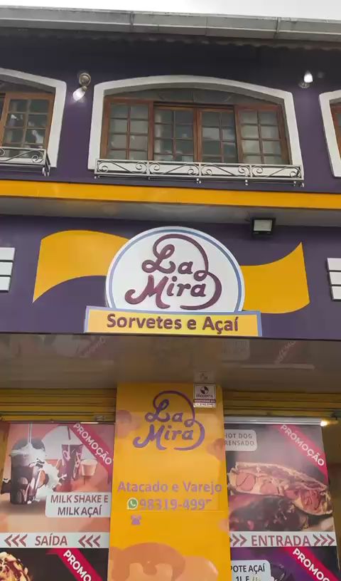 Sorvetes e Açai La Mira Vazame