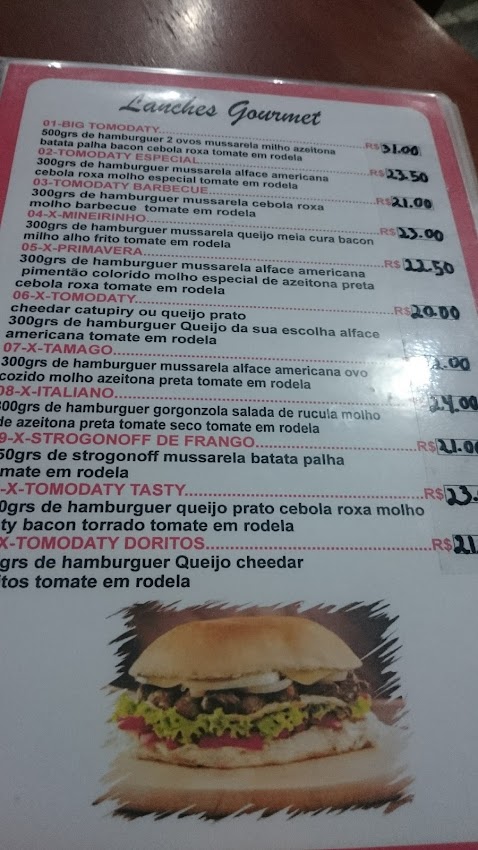 Tomodaty Burgers
