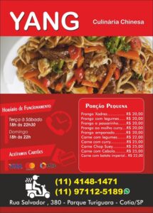 Yang Culinária Chinesa